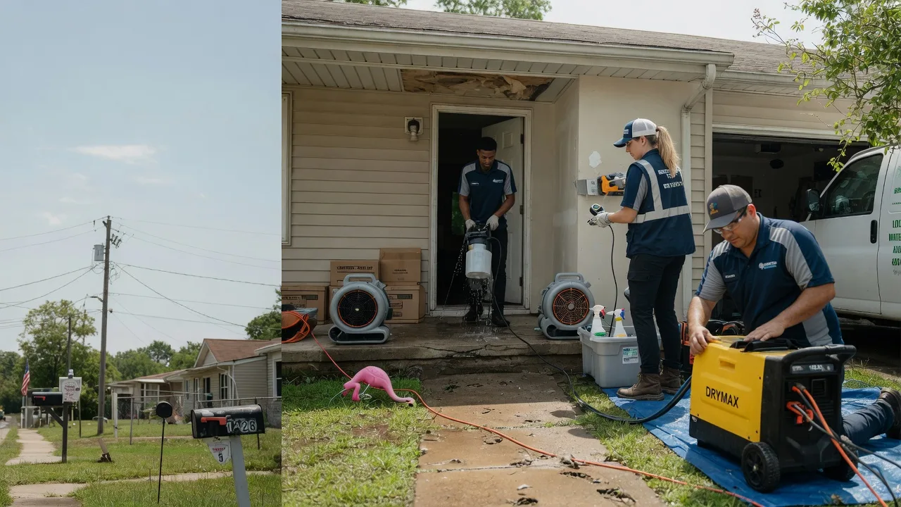 Storm Damage Water Removal in Choctaw, OK near me